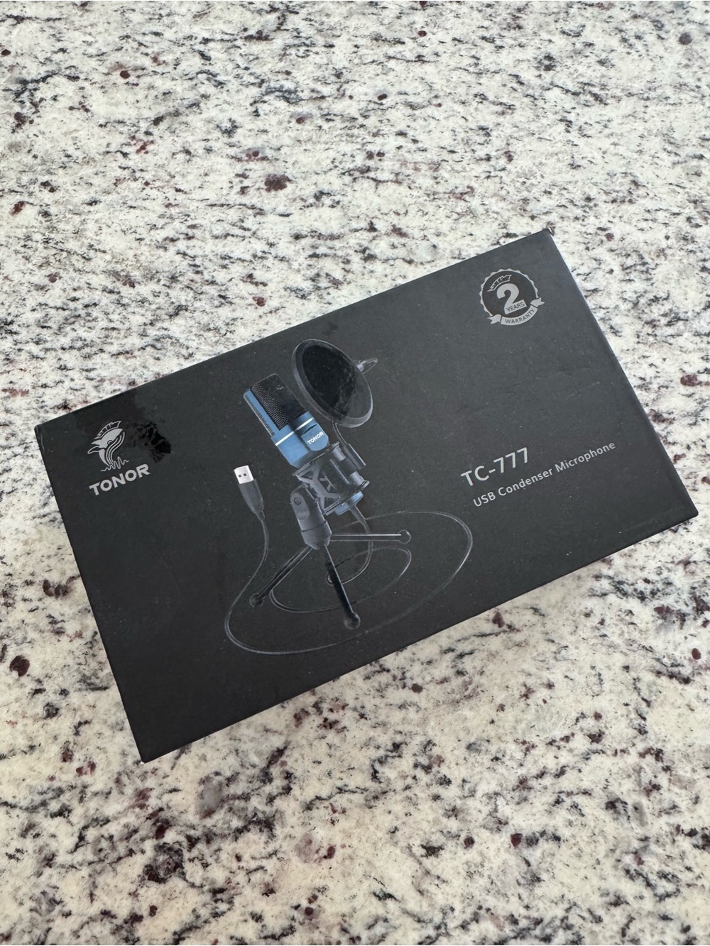 NOR TC-777 USB Condenser Microphone - Black